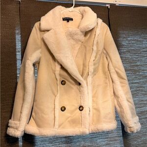 Cozy Women's Cream Teddy Jacket